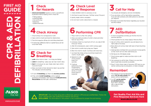 First Aid Illustrated Posters | Alsco New Zealand