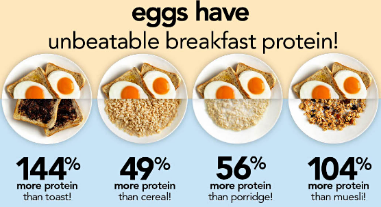 Unbeatable breakfast protein