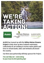 Alsco we're taking actions poster
