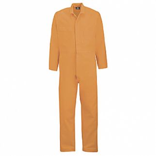 Soft Absorbent Breathable Orange Cotton Overall | Alsco New Zealand