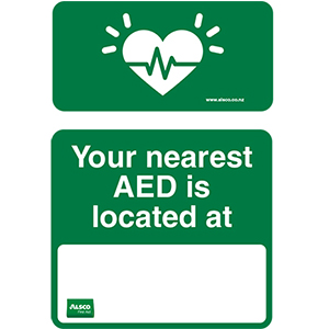 A4 AED Location